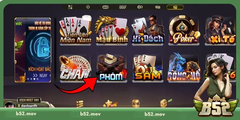 Giới thiệu Phỏm B52